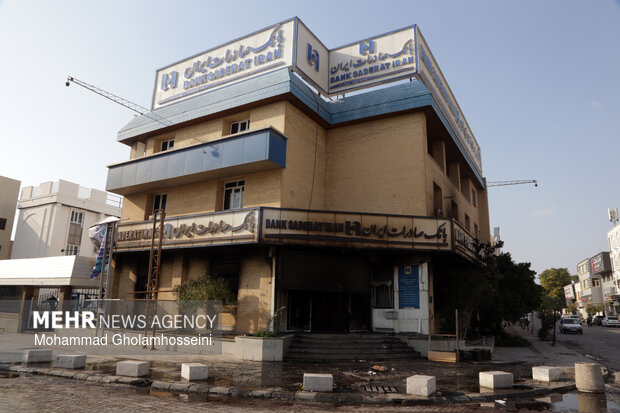 تخریب‌های آشوبگران در بوشهر