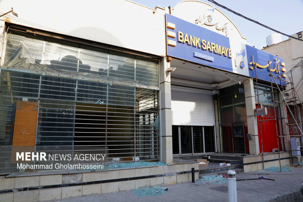 تخریب‌های آشوبگران در بوشهر