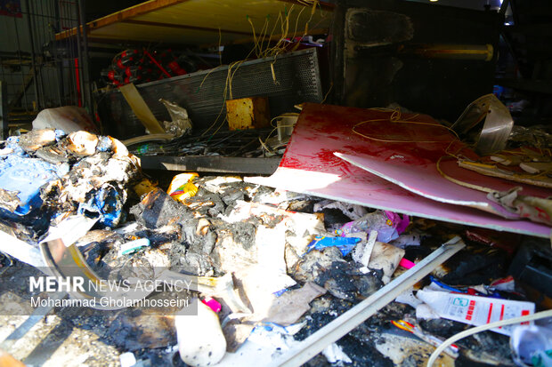 تخریب‌های آشوبگران در بوشهر