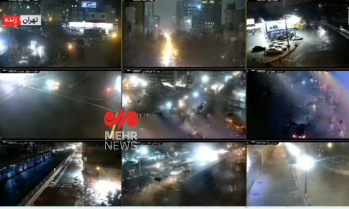 تصاویری از آرامش در خیابان‌های پایتخت