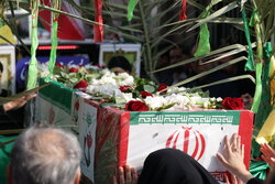 پیکر پاک شهید «سید رضا میر دعوتی» در سبزوار تشییع شد