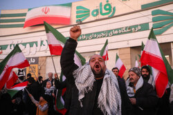 تجمع مردمی در محکومیت اغتشاشات تروریستی در میدان خراسان