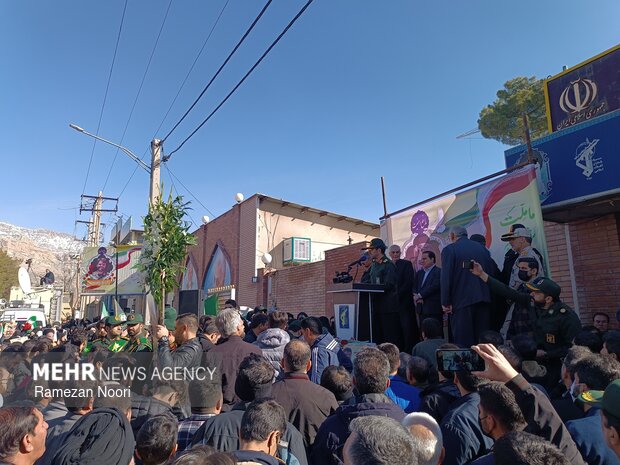 تشییع پیکر مطهر شهید «مهدی رحیمی» در ایلام