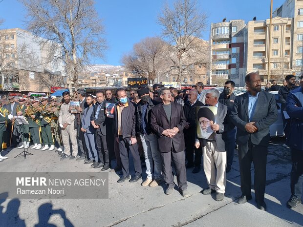 تشییع پیکر مطهر شهید «مهدی رحیمی» در ایلام