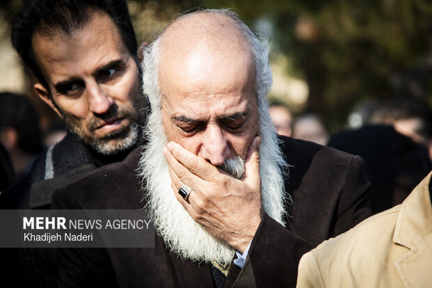 تشییع و خاکسپاری پیکر استاد «امیر هوشنگ جزی زاده» در اصفهان