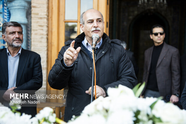 تشییع و خاکسپاری پیکر استاد «امیر هوشنگ جزی زاده» در اصفهان