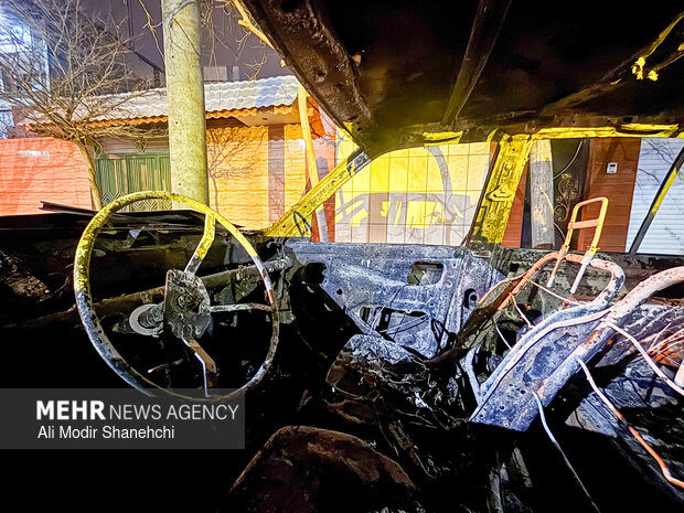 تخریب‌های اغتشاشگران در مشهد