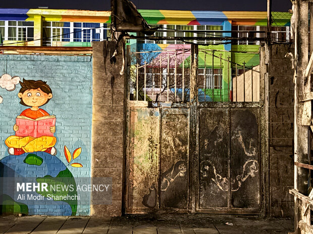 تخریب‌های اغتشاشگران در مشهد