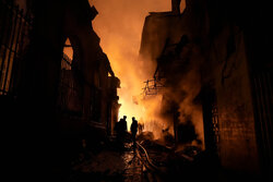 تخریب‌ اموال عمومی و شخصی توسط اغتشاشگران در رشت