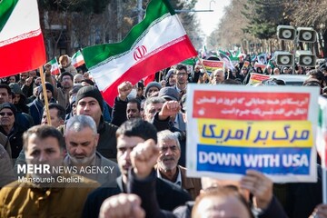 Iranians rise to denounce riots, foreign intervention