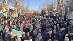 پیکر شهید ابوالفضل عرب در گالیکش به خاک سپرده شد