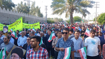 آغاز راهپیمایی ۲۲ دی ماه در بندرعباس