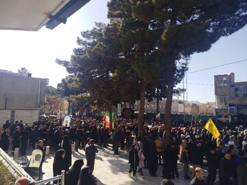 اجتماع عظیم مردم تربت حیدریه علیه اغتشاشگران