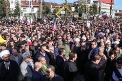 تشییع باشکوه ۷ شهید مدافع وطن در رشت