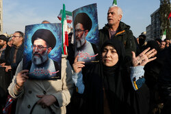 اتحاد قهرمانانه مردم تهران علیه تروریسم و اغتشاش آمریکایی - صهیونیستی