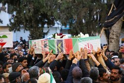 تجمع «همبستگی ملی» و تشییع شهید امنیت در بجنورد