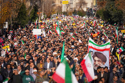 National Solidarity rally in Shiraz