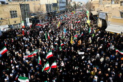 قم المقدسہ میں شرپسندوں اور دہشتگردوں کے خلاف عظیم الشان احتجاجی مظاہرہ