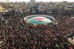 ایران بھر میں اسلامی انقلاب کی حمایت میں شاندار عوامی ریلیاں