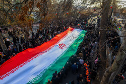 تجمع «همبستگی ملی» و تشییع شهدای امنیت در البرز