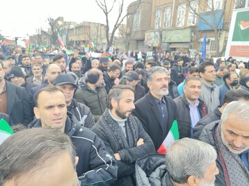 اوج اقتدار در روز همبستگی مردم تبریز