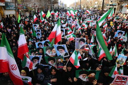 ایرانی شہر زنجان میں فتنہ گروں کے خلاف عظیم الشان عوامی اجتماع