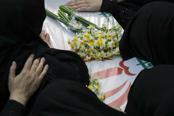 Farewell ceremony for security martyrs at Imam Reza shrine