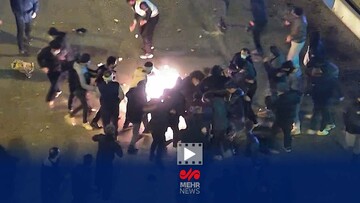 Kargaşacıların terör eylemlerinden yeni görüntüler