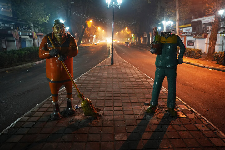 تخریب‌ اموال عمومی و شخصی توسط اغتشاشگران در رشت