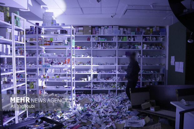 تخریب‌ اموال عمومی و شخصی توسط اغتشاشگران در رشت