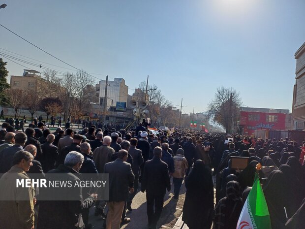 اجتماع خرمآبادیها در محکومیت اقدامات اغتشاشگران برگزار شد