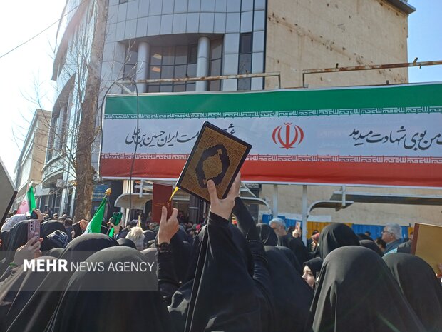 اجتماع خرمآبادیها در محکومیت اقدامات اغتشاشگران برگزار شد