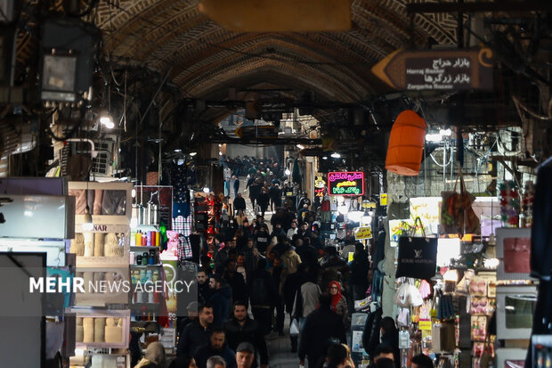 بازار تهران دوشنبه 22 دی ماه 1404