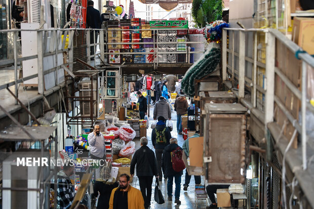 بازار تهران دوشنبه 22 دی ماه 1404 10