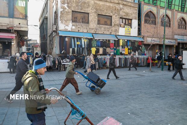 بازار تهران دوشنبه 22 دی ماه 1404 19