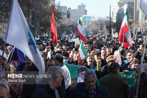 ایران بھر میں شرپسندوں اور غیر ملکی ایجنٹوں کے خلاف عوامی ریلیاں+ویڈیوز، تصاویر