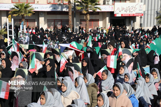 حماسه 22 دی ماه 1404 مردم زاهدان