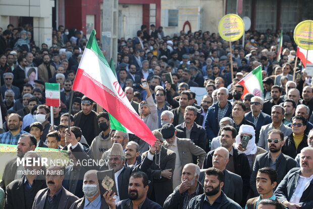 حماسه 22 دی ماه 1404 مردم زاهدان