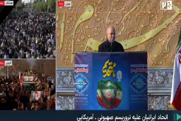 قالیباف: أعمال العنف الاخيرة كانت امتدادا لحرب 12 يوما