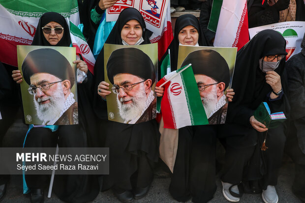 اتحاد قهرمانانه مردم تهران علیه تروریسم و اغتشاش آمریکایی - صهیونیستی 7