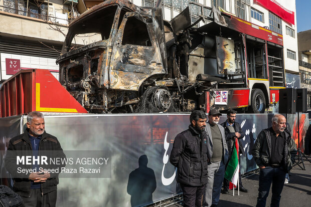 اتحاد قهرمانانه مردم تهران علیه تروریسم و اغتشاش آمریکایی - صهیونیستی 10