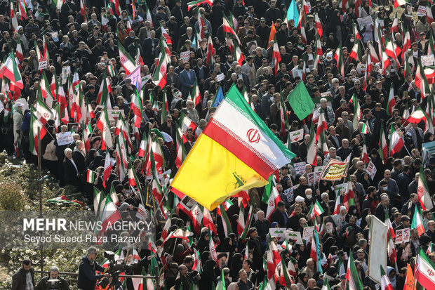 اتحاد قهرمانانه مردم تهران علیه تروریسم و اغتشاش آمریکایی - صهیونیستی 24