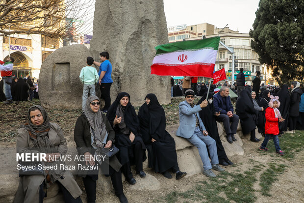 اتحاد قهرمانانه مردم تهران علیه تروریسم و اغتشاش آمریکایی - صهیونیستی 20