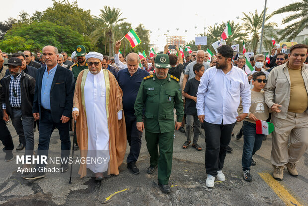 تجمع «همبستگی ملی» در کیش