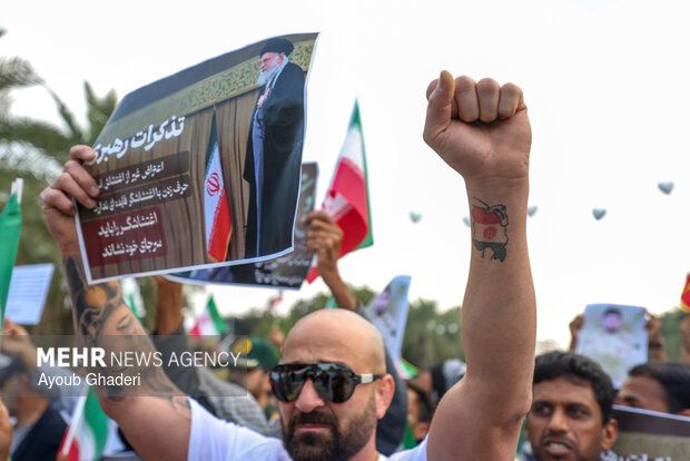 تجمع «همبستگی ملی» در کیش