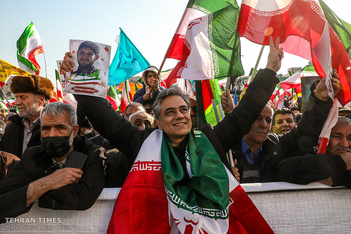 Nationwide rallies supporting the gov., denouncing riots, terror attacks