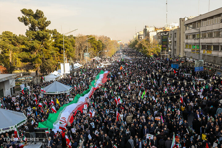 Nationwide rallies supporting the gov., denouncing riots, terror attacks