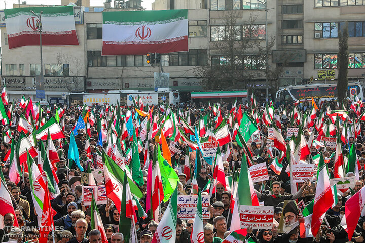 Nationwide rallies supporting the gov., denouncing riots, terror attacks