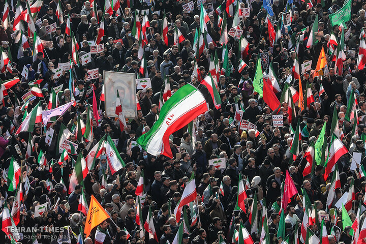 Nationwide rallies supporting the gov., denouncing riots, terror attacks