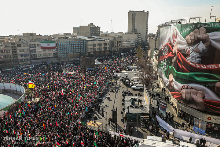 Nationwide rallies supporting the gov., denouncing riots, terror attacks